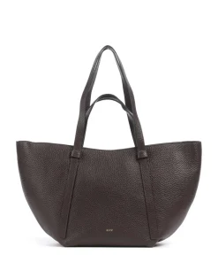 Abro Tote Bags|Handbags-Tekla Cosmo Large Tote bag grained leather