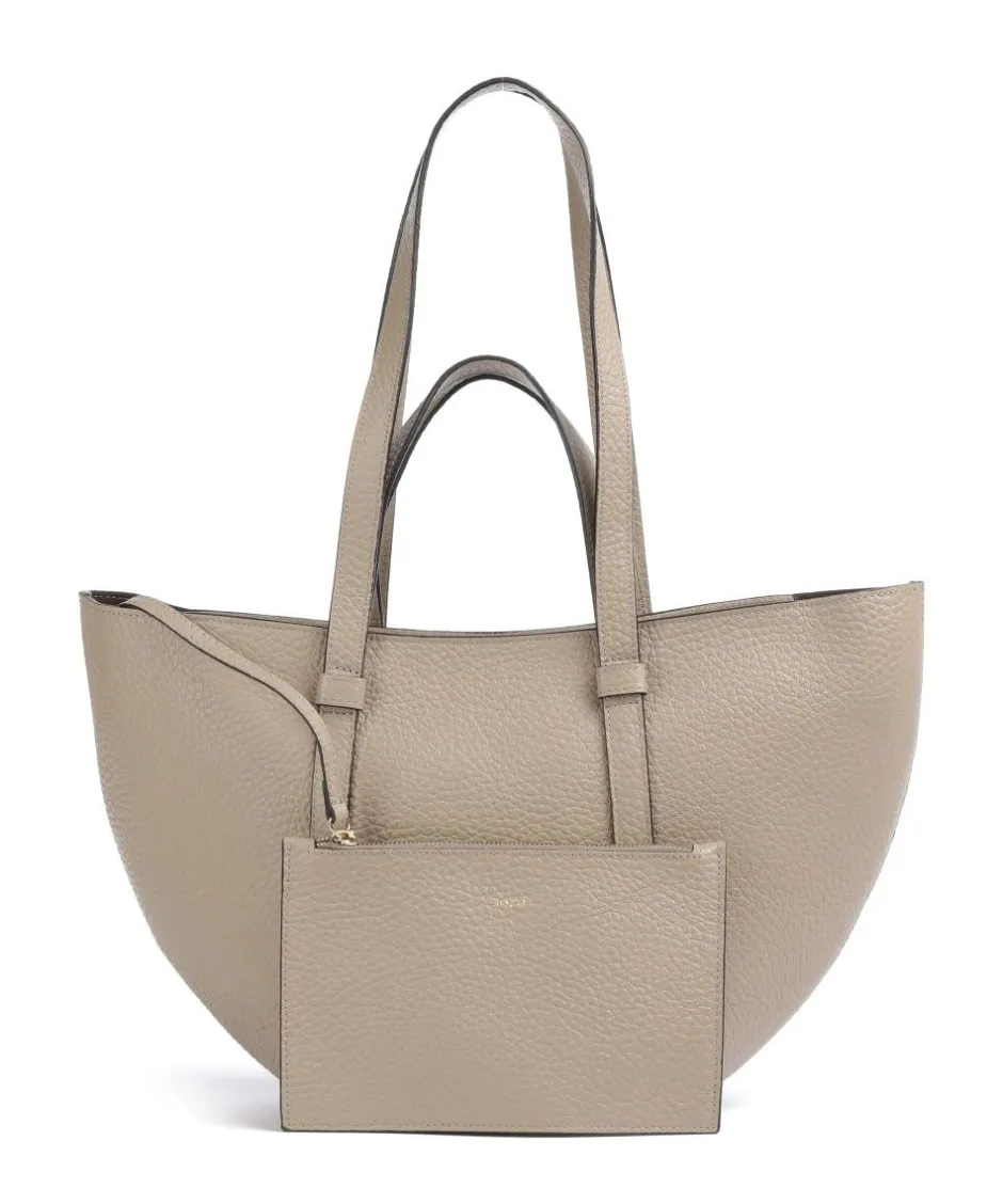 Abro Tote Bags|Handbags-Tekla Cosmo Medium Tote bag grained leather