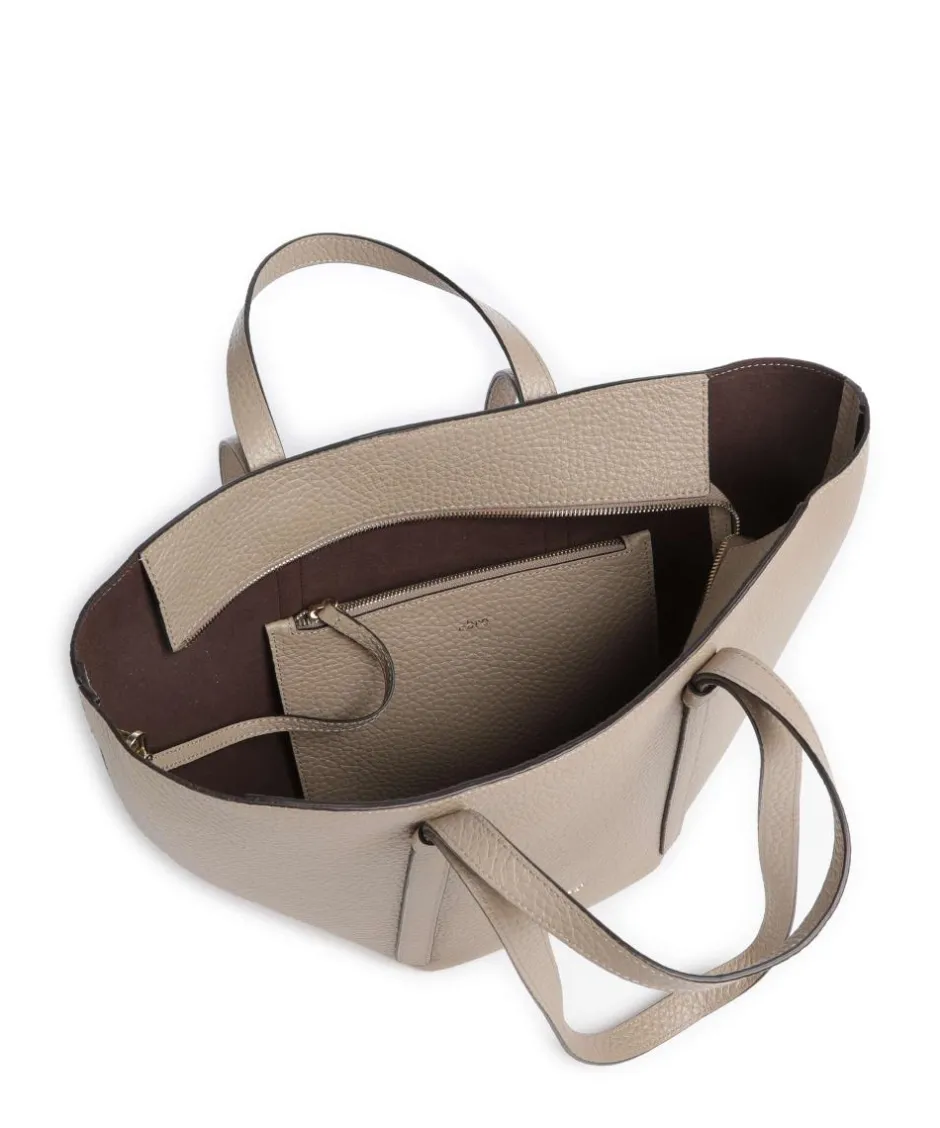 Abro Tote Bags|Handbags-Tekla Cosmo Medium Tote bag grained leather