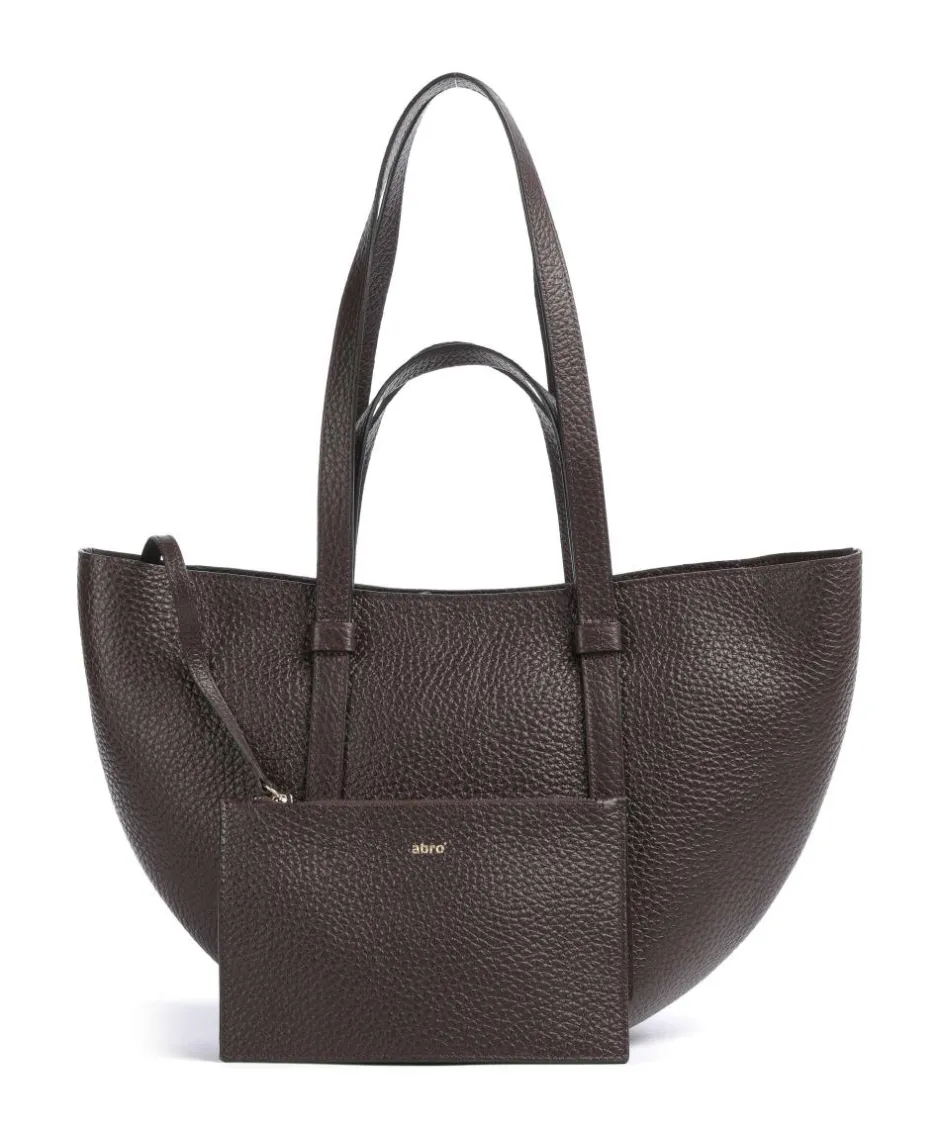 Abro Tote Bags|Handbags-Tekla Cosmo Medium Tote bag grained leather