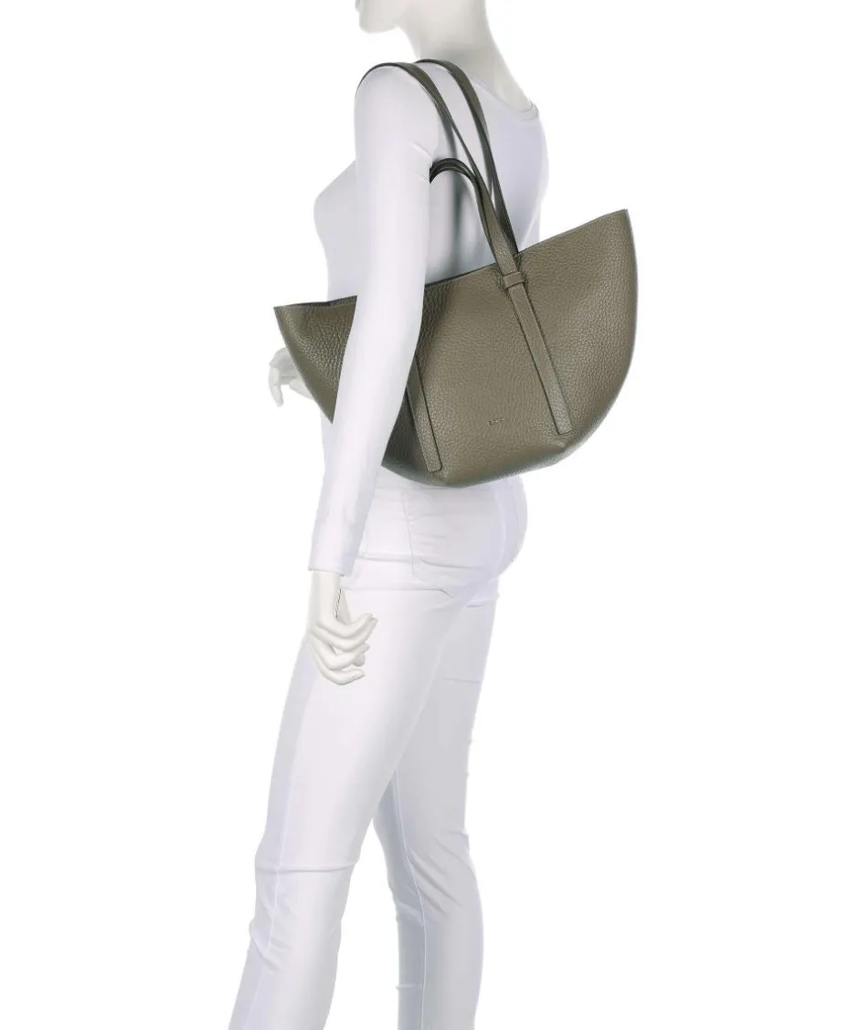 Abro Tote Bags|Handbags-Tekla Cosmo Medium Tote bag grained leather