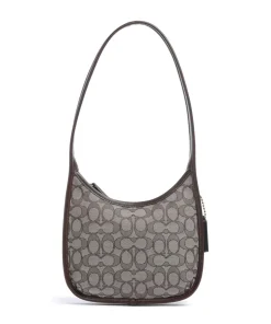 Coach Shoulder Bags-The Originals Curve Signature Jacquard Shoulder bag canvas