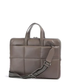 DuDu Bags Business- & Laptop Bags-Togean Briefcase 13″ fine grain leather