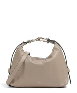 Furla Shoulder Bags|Hobo Bags-Tonie M Hobo bag fine grain leather