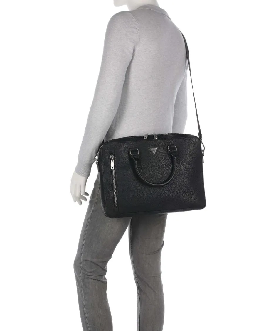 Guess Business- & Laptop Bags-Torino Briefcase 14″ imitation leather