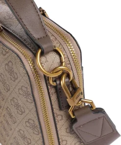 Guess Crossbody Bags-Torino 4G Eco Crossbody bag imitation leather