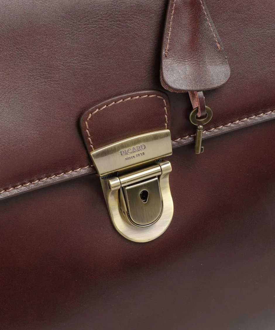 Picard Business- & Laptop Bags-Toscana Briefcase fine grain cow leather