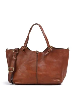 Campomaggi Tote Bags-Tote bag fine grain cow leather