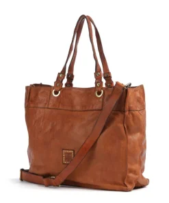 Campomaggi Tote Bags-Tote bag fine grain cow leather