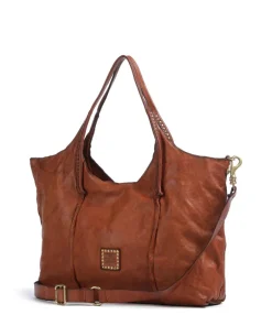 Campomaggi Tote Bags-Tote bag fine grain cow leather