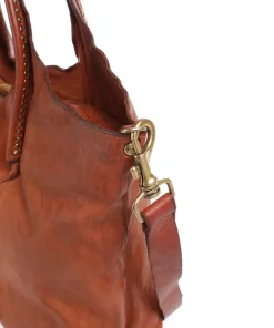 Campomaggi Tote Bags-Tote bag fine grain cow leather