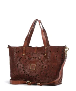 Campomaggi Tote Bags-Tote bag fine grain cow leather