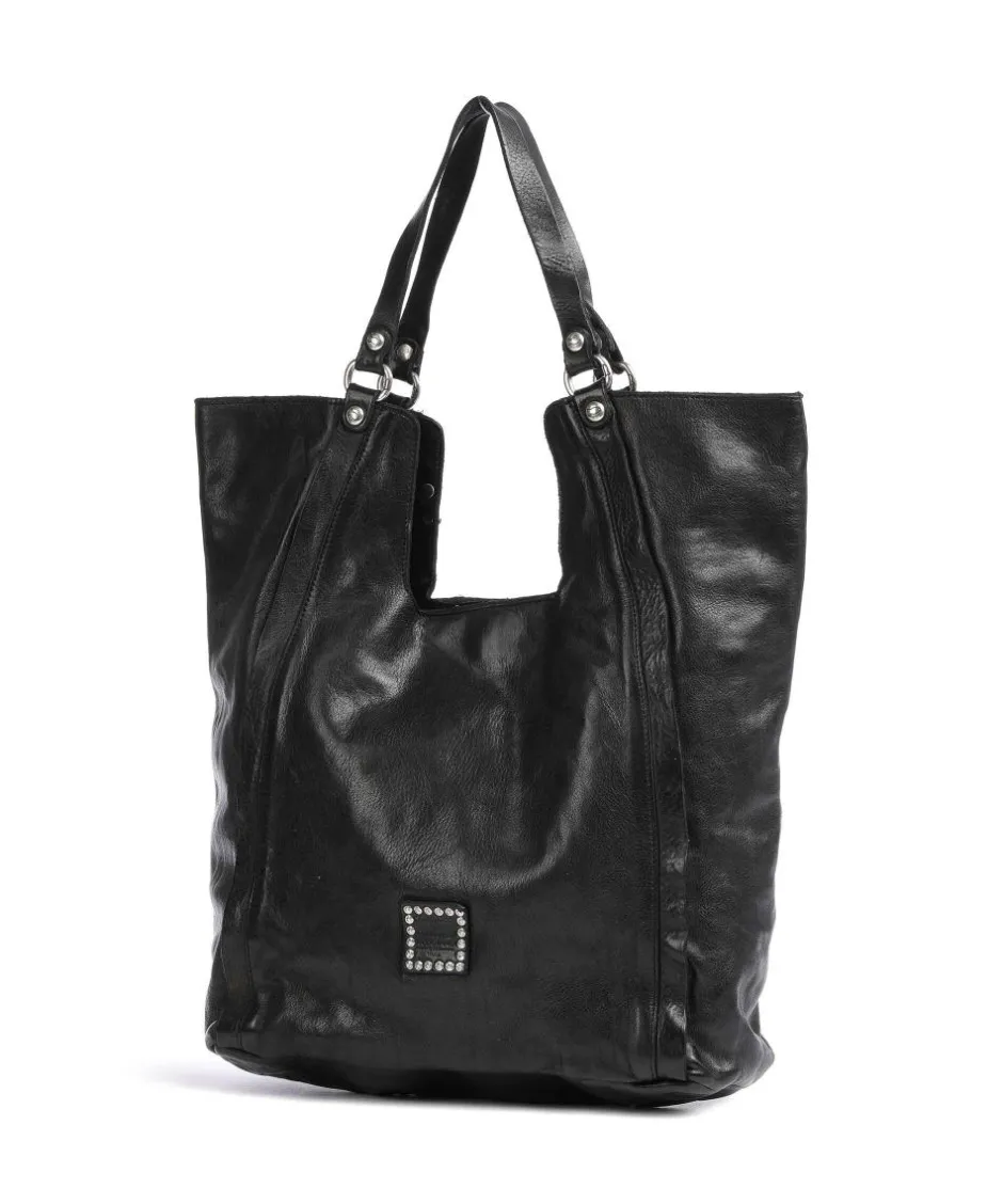 Campomaggi Tote Bags-Tote bag grained cow leather