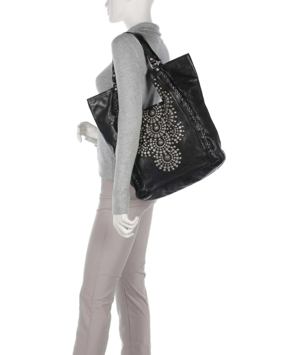 Campomaggi Tote Bags-Tote bag grained cow leather