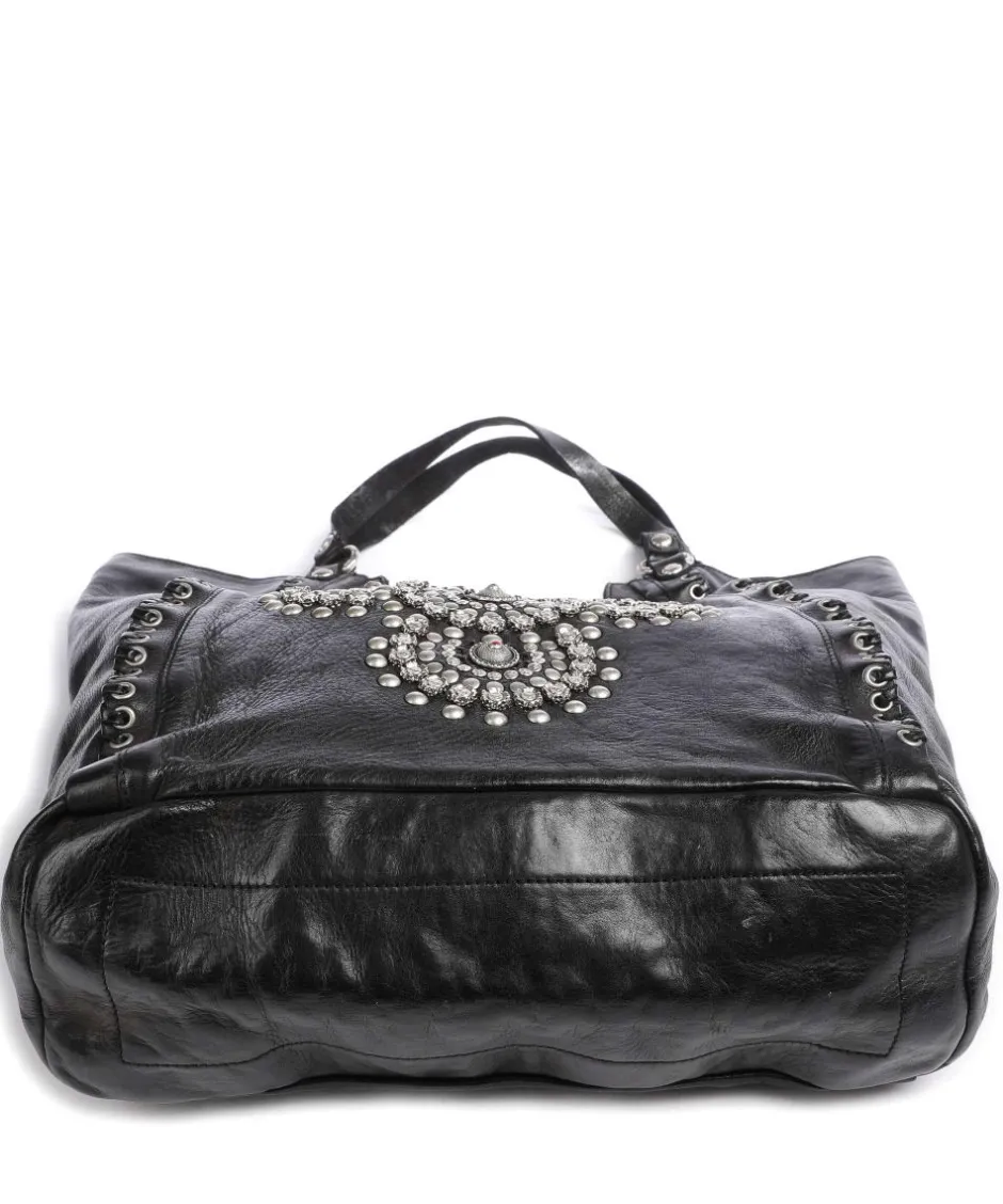 Campomaggi Tote Bags-Tote bag grained cow leather