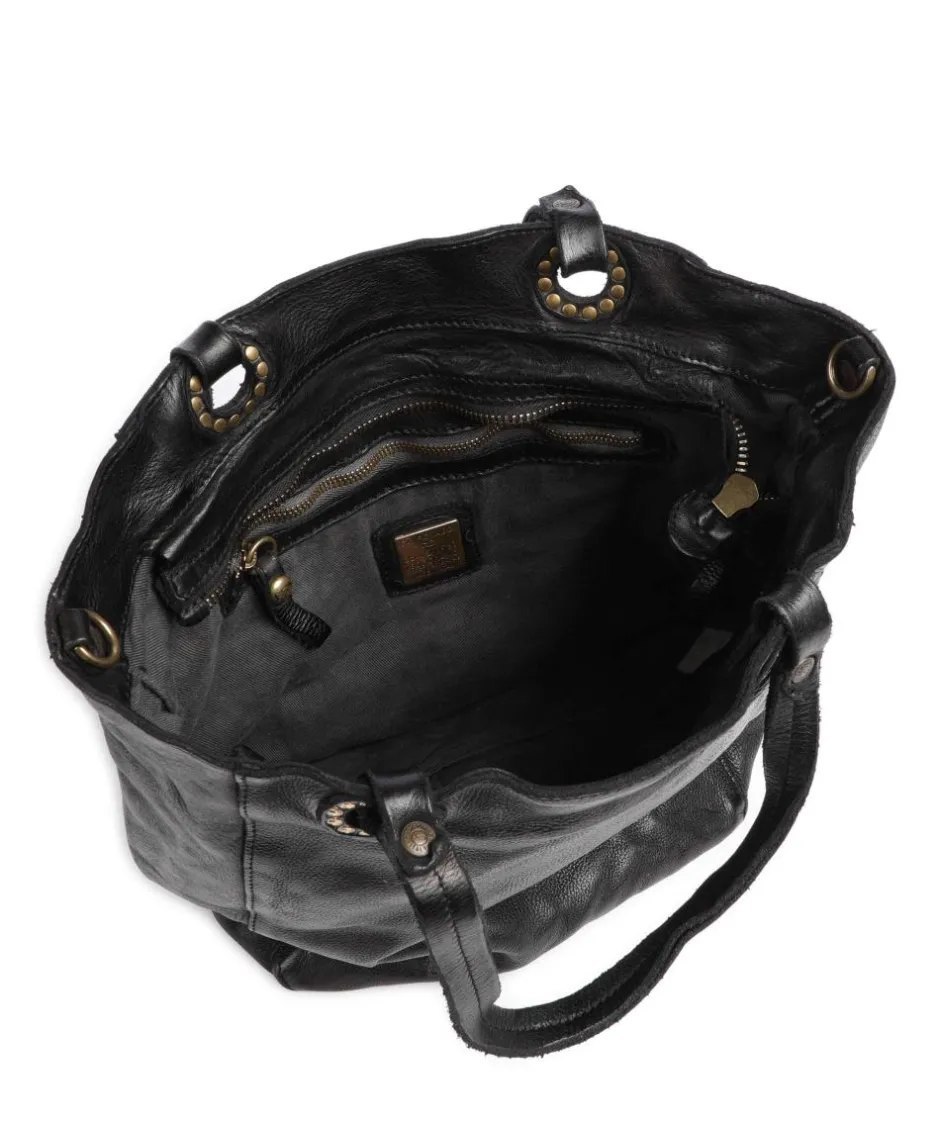 Campomaggi Tote Bags-Tote bag grained cow leather