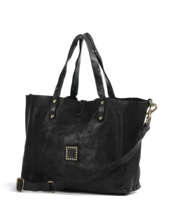 Campomaggi Tote Bags-Tote bag grained cow leather