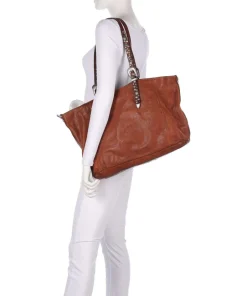 Campomaggi Tote Bags-Tote bag grained cow leather