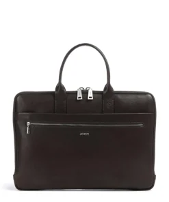 JOOP! Business- & Laptop Bags-Treviso Samu Briefcase 15″ fine grain cow leather
