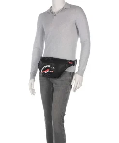 Sprayground Fanny Packs|Crossbody Bags-Unfinished Shark Fanny pack hard synthetic