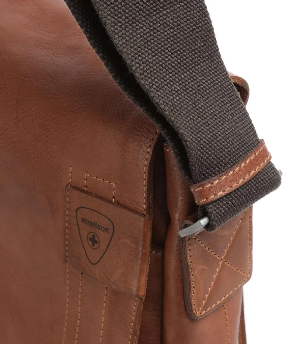 Strellson Business- & Laptop Bags-Upminster Briefcase 15″ fine grain leather