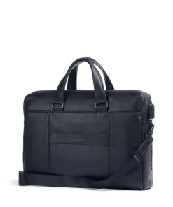 Piquadro Business- & Laptop Bags-Urban Briefcase 15″ grained cow leather
