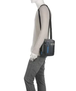 Piquadro Crossbody Bags-Urban Crossbody bag fine grain cow leather