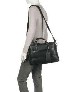 Vocier Business- & Laptop Bags-Vantage Medium Briefcase 15″ nappa leather