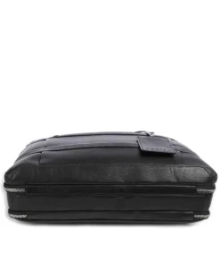 Vocier Business- & Laptop Bags-Vantage Medium Briefcase 15″ nappa leather