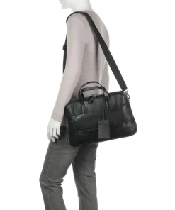 Vocier Business- & Laptop Bags-Vantage Small Briefcase 14″ nappa leather