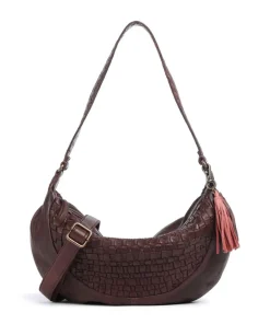 Taschendieb Wien Shoulder Bags|Hobo Bags-Venusweg 8 Hobo bag grained leather