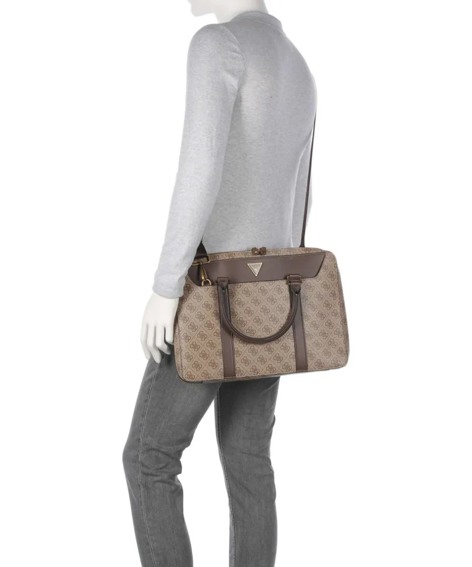 Guess Business- & Laptop Bags-Vezzola Briefcase 13″ imitation leather