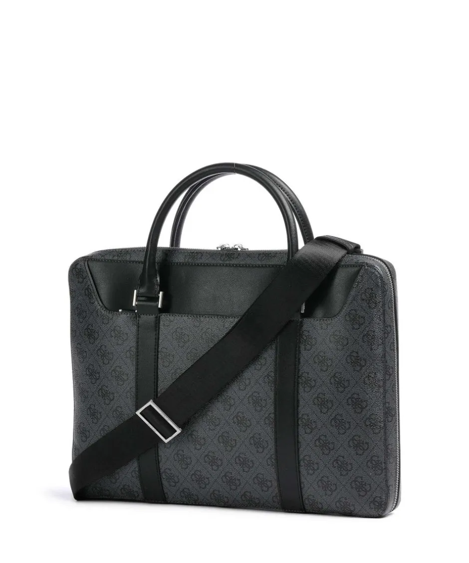 Guess Business- & Laptop Bags-Vezzola Briefcase 13″ imitation leather