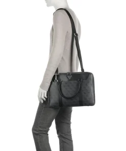 Guess Business- & Laptop Bags-Vezzola Briefcase 13″ imitation leather