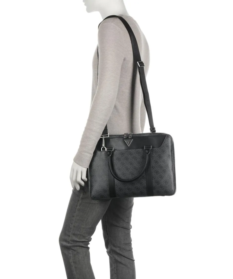 Guess Business- & Laptop Bags-Vezzola Briefcase 13″ imitation leather
