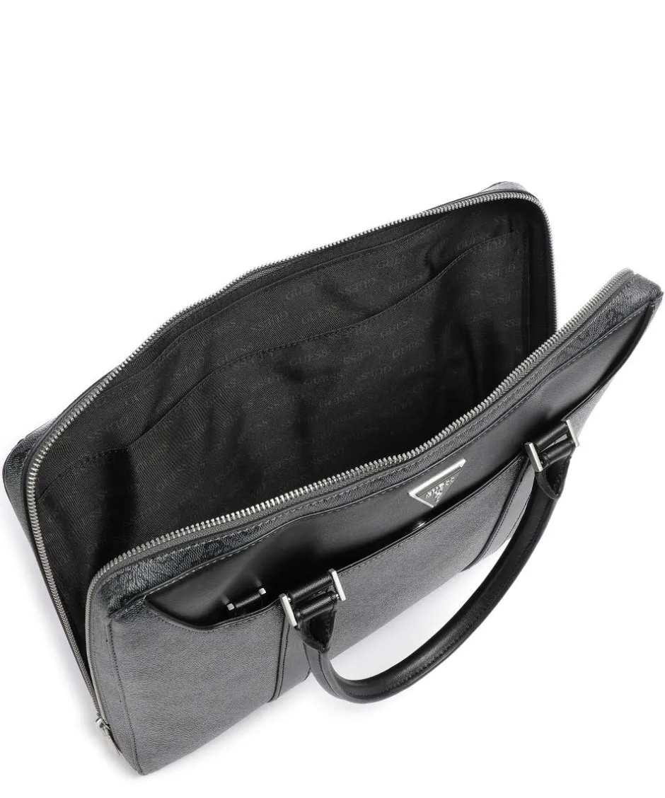 Guess Business- & Laptop Bags-Vezzola Briefcase 13″ imitation leather