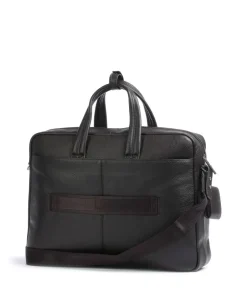 Piquadro Business- & Laptop Bags-VIBE Briefcase 15″ grained cow leather