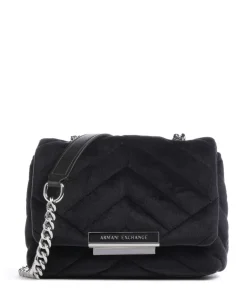 Armani Exchange Clutch & Evening Bags|Crossbody Bags-Victoria Mini Crossbody bag velvet fabric