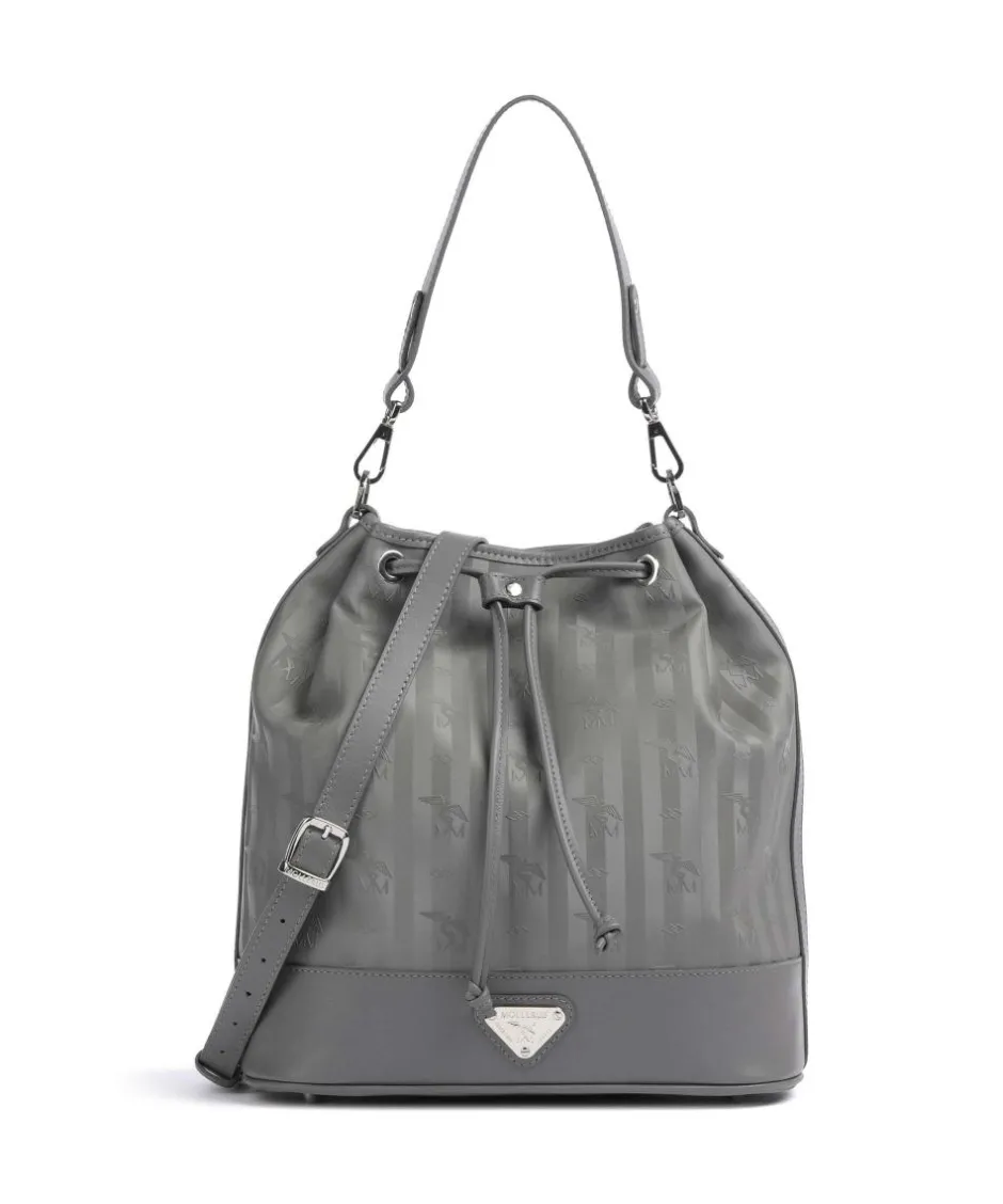 Maison Mollerus Hobo Bags-Vinerus Niesen Bucket bag canvas