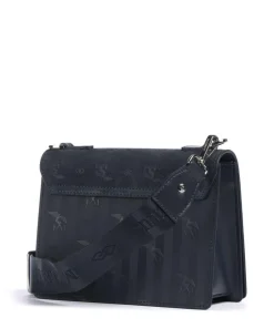 Maison Mollerus Crossbody Bags-Vinour Vinerus Melide Crossbody bag canvas, smooth calfskin, brushed calfskin