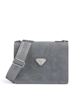 Maison Mollerus Crossbody Bags-Vinour Vinerus Melide Crossbody bag canvas, smooth calfskin, brushed calfskin