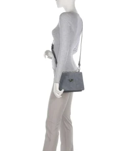 Maison Mollerus Crossbody Bags-Vinour Vinerus Melide Crossbody bag canvas, smooth calfskin, brushed calfskin