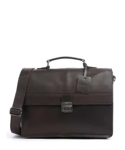 Burkely Business- & Laptop Bags-Vintage Dean Briefcase calfskin
