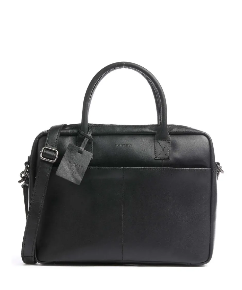 Burkely Business- & Laptop Bags-Vintage Jack Briefcase 13″ leather