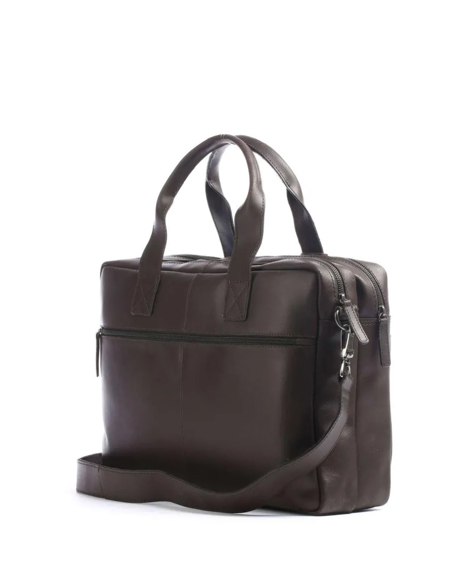 Burkely Business- & Laptop Bags-Vintage Jesse Briefcase 15″ leather
