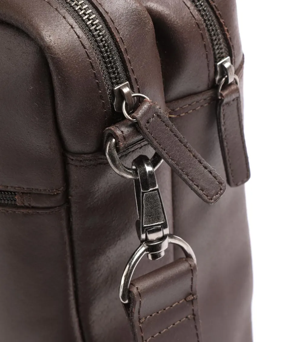 Burkely Business- & Laptop Bags-Vintage Jesse Briefcase 15″ leather