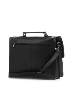 Burkely Business- & Laptop Bags-Vintage Scott Briefcase fine grain leather