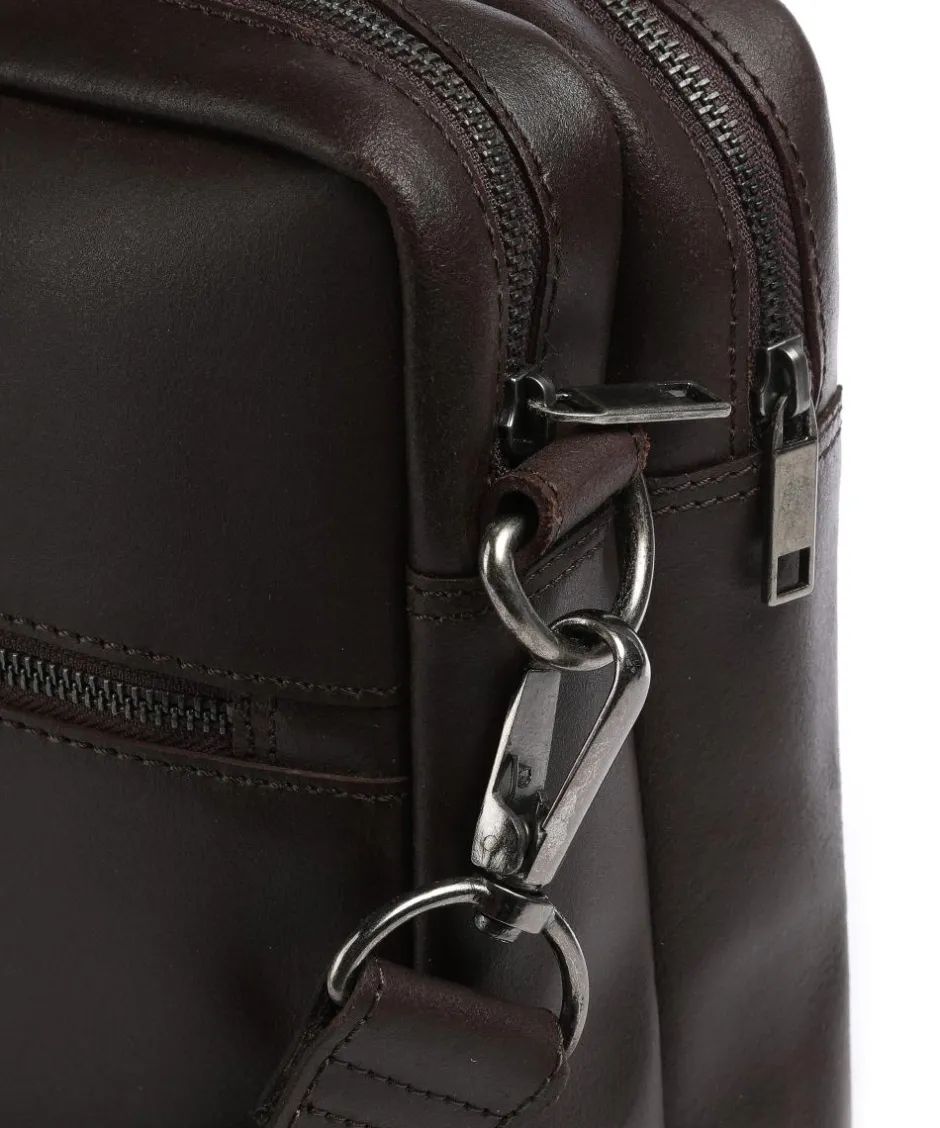 Burkely Business- & Laptop Bags-Vintage Taylor Worker Briefcase grained leather