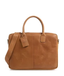 Burkely Business- & Laptop Bags-Vintage Taylor Worker Briefcase grained leather