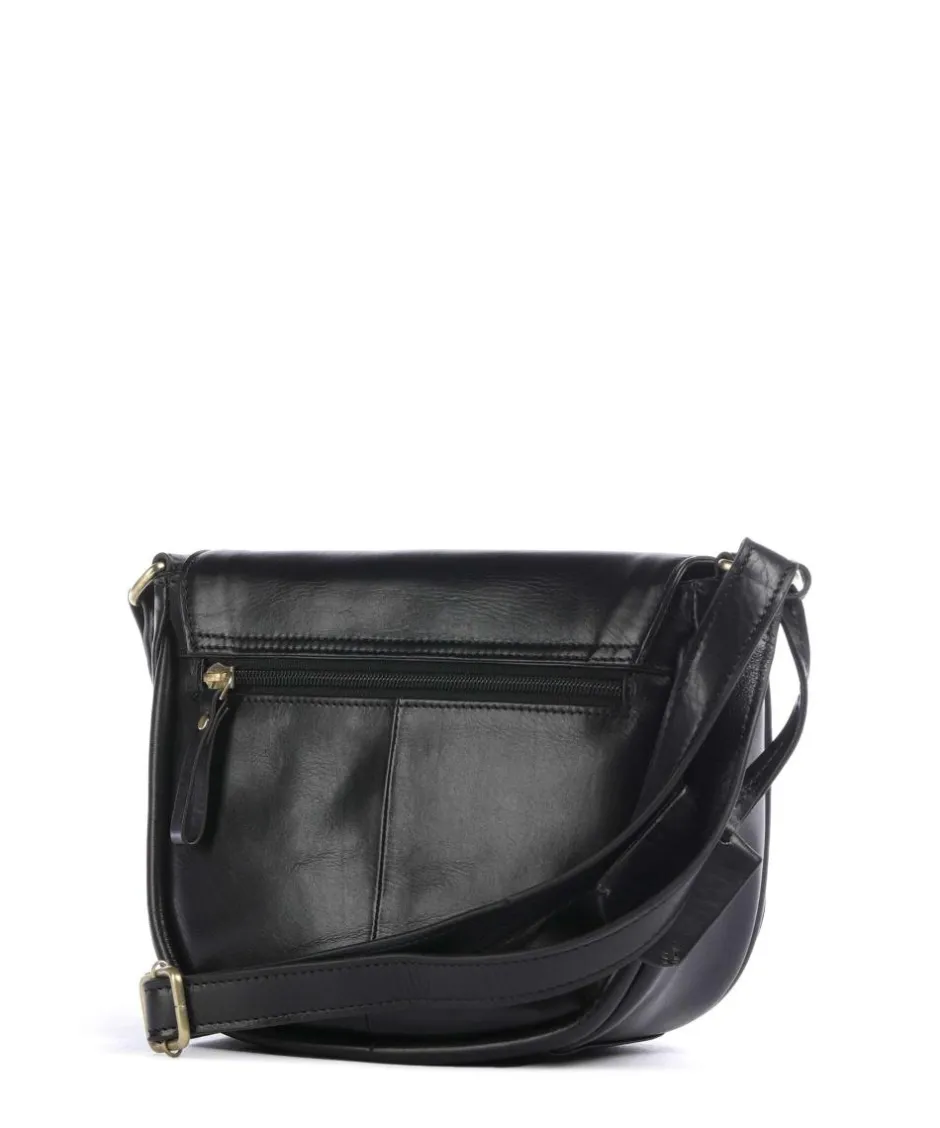 Burkely Crossbody Bags-Vintage Veda Crossbody bag fine grain leather